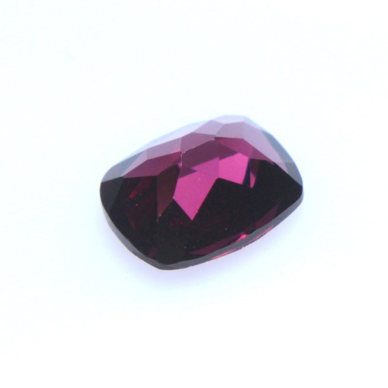 Pinkish Color /& Quality Natural Rhodolite Garnet Gemstone AA January Birthstone Cushion Faceted Loose Garnet Stone 9x7.1x4.3MM