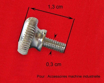 Vis fixation universelle pour accessoire machine industrielle