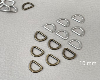 Half round metal buckle for 10 mm strap decreasing price
