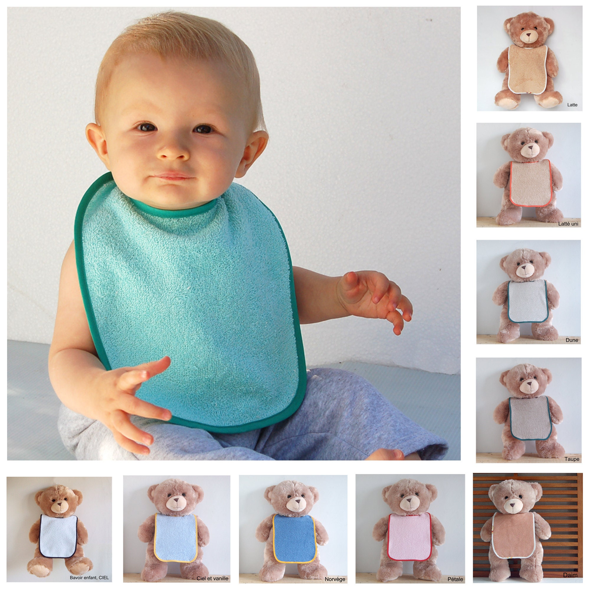 Bavoir Oeko Tex Live Baby In Bamboo Or Cotton Sponge Buckle To Etsy Bavoir Oeko Tex Live Baby In Bamboo Or Cotton Sponge Buckle To Etsy