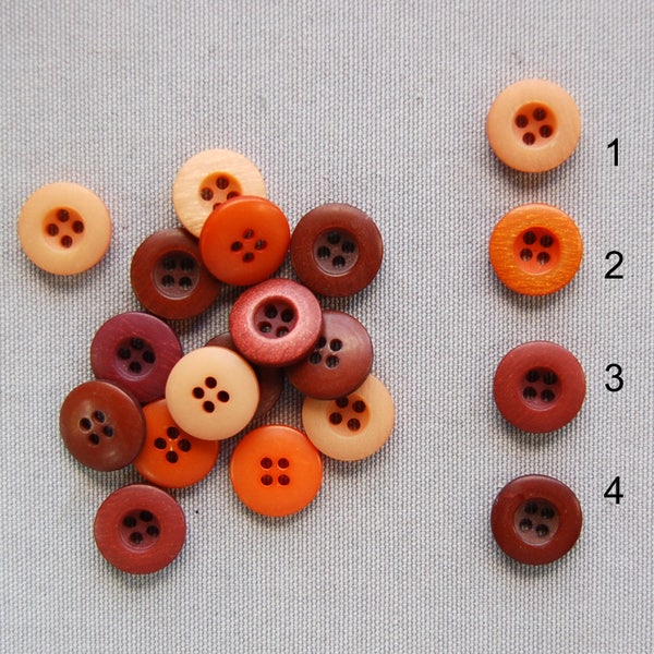 BUTTON 4 holes 15 MM decreasing rate