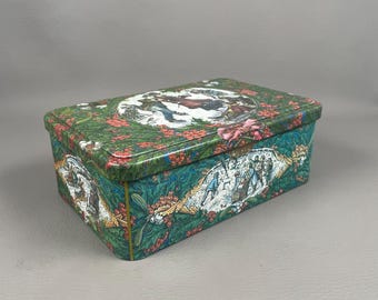 Vintage MASSILLY France metal box