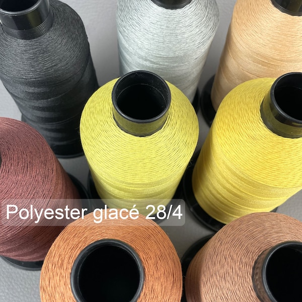 28/4 Chinees gewaxt polyester leercraftgaren oeko-tex gecertificeerd