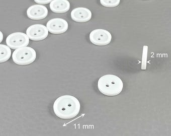 11 mm polyester button, decreasing price