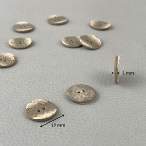 19 mm polyester button decreasing price