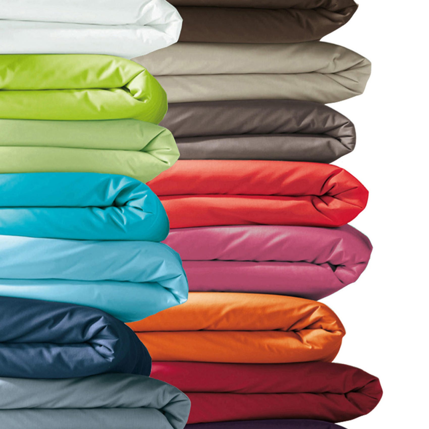 90x150 cm Housse de Couette Coton Uni ou Imprimé Fermeture Bouteille 150x90 Tissu Oeko-Tex