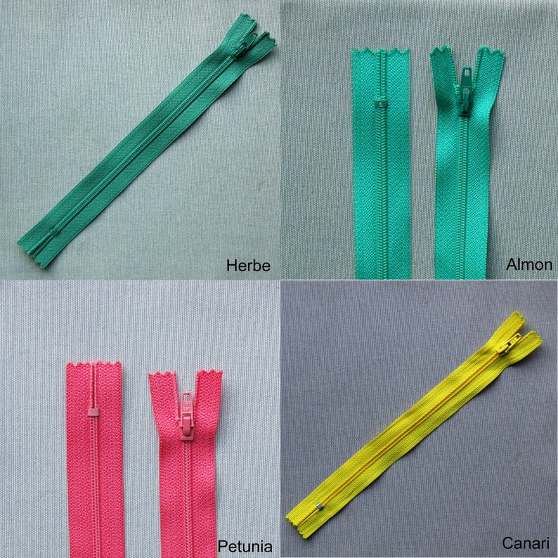 CLOSURE ZIPPER 18 cm mesh NYLON 4 not separable zipper zip pricing