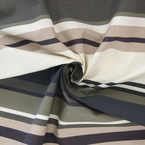 Oek-tex certified cotton striped fabric coupon