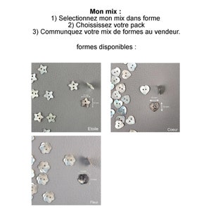 Bouton nacre Coquillage Naturel 13 mm tarif dégressif image 9