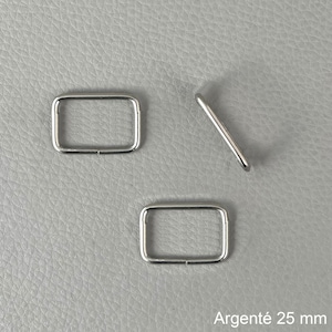Ensemble de boucles de ceinture en métal, fermeture à boucle ardillon