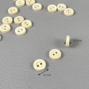 10 mm polyester button, decreasing price