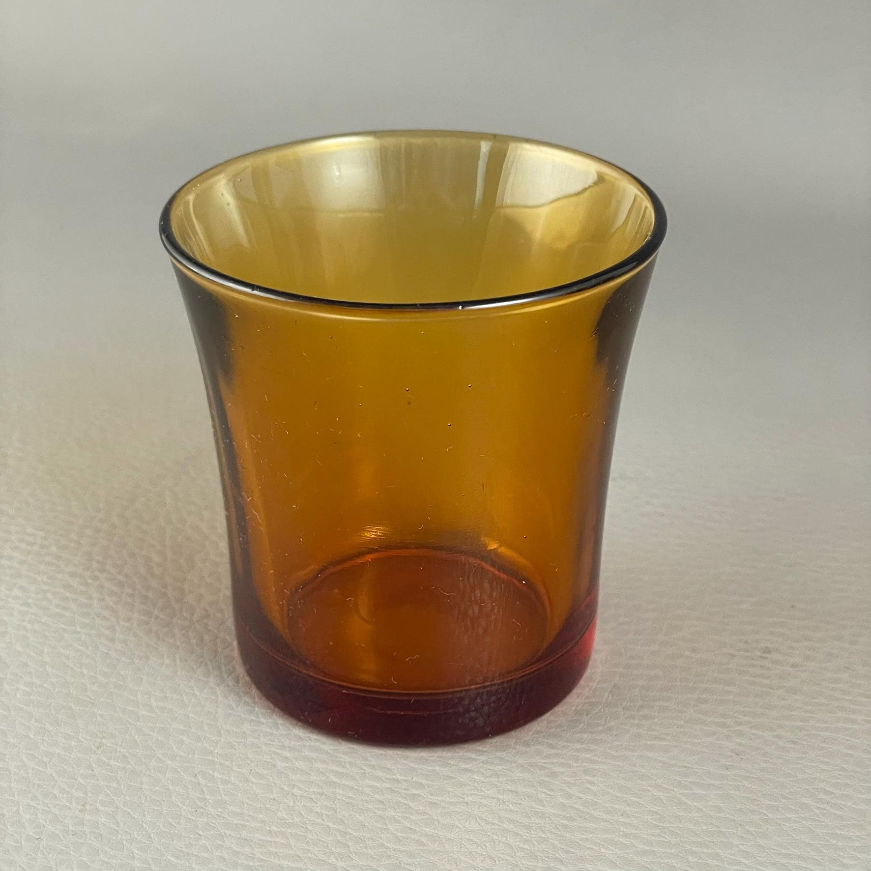 Lot De 4 Verres Duralex Ambré – Vintage Années 70, Bon état