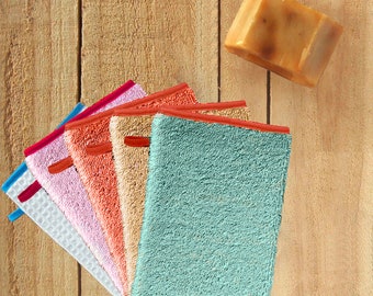 Oeko-tex certified fabric washcloth