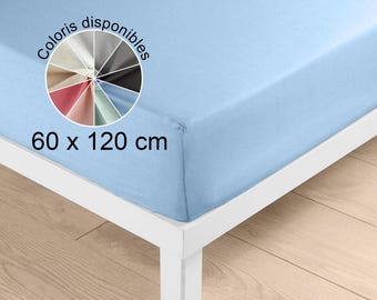 60x120 cm COTTON FITTED SHEET oeko-tex fabric