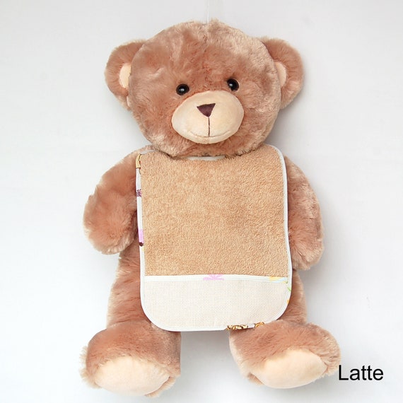 Bavoir Bebe A Broder En Coton Nid D Abeille Ou Jersey En Relief Bavette Baby Feeding