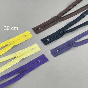 30 cm non-separable zipper, decreasing price