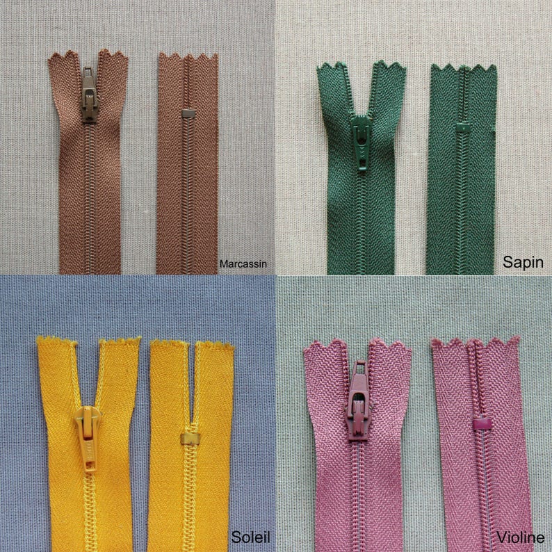 CLOSURE ZIPPER 18 cm mesh NYLON 4 not separable zipper zip pricing