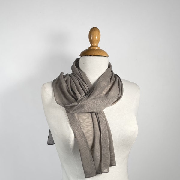 Foulard léger en bambou tissu oeko-tex