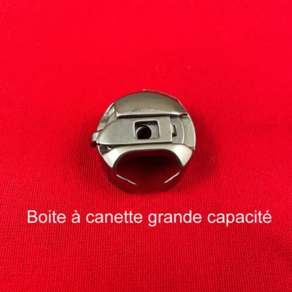 Boite à canette grande capacité pour machine à coudre industrielle