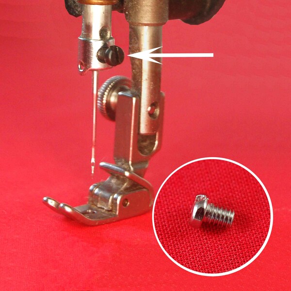 Universal needle clamp screw for industrial sewing machine - decreasing price