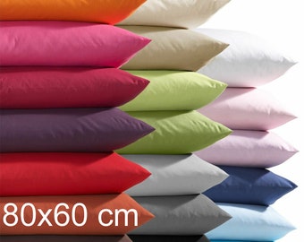 Pillowcase 80x60 cm oeko-tex fabric