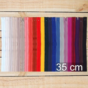 35cm non-separable zipper, decreasing price