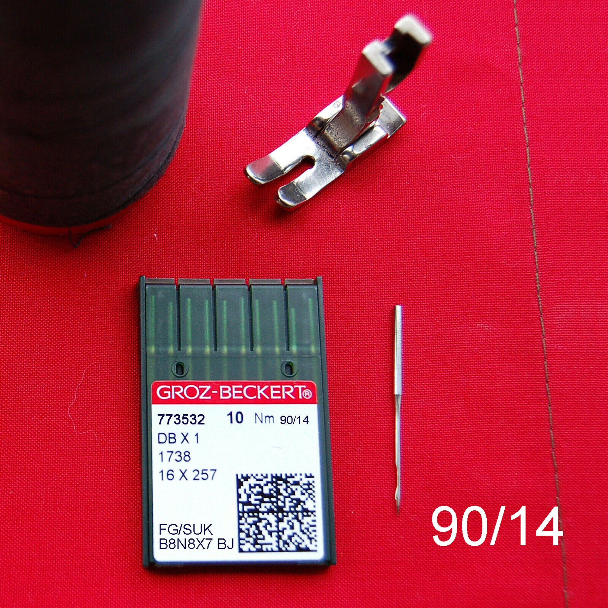 専用【計240本】 Dbx1 Groz Beckert 1738 FG 90/14 Professional Machine Needles