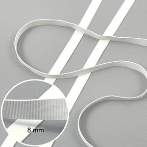 Natural rubber laminate 8mm wide, decreasing price