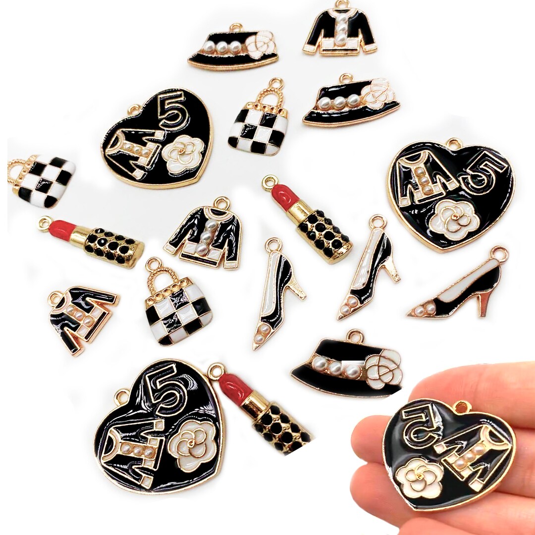 18 Pcs Designer Charms for Bracelet Bulk Fashion Juicy Etsy