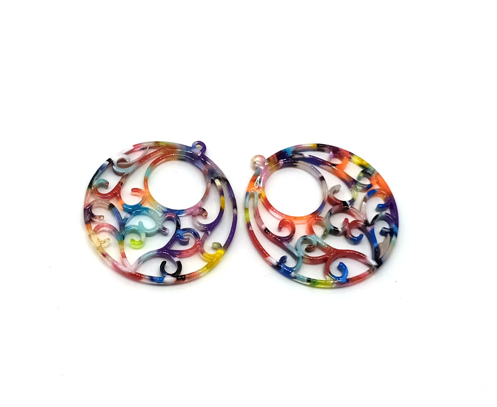 Acrylic earring blanks DIY earrings acrylic pendant resin Etsy