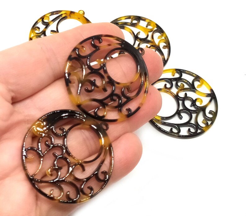 Acrylic earring blanks DIY earrings acrylic pendant resin Etsy