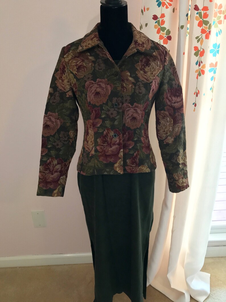 petite dress and jacket