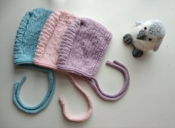 Merino Wool Baby Bonnet Premature newborn Size Etsy Australia
