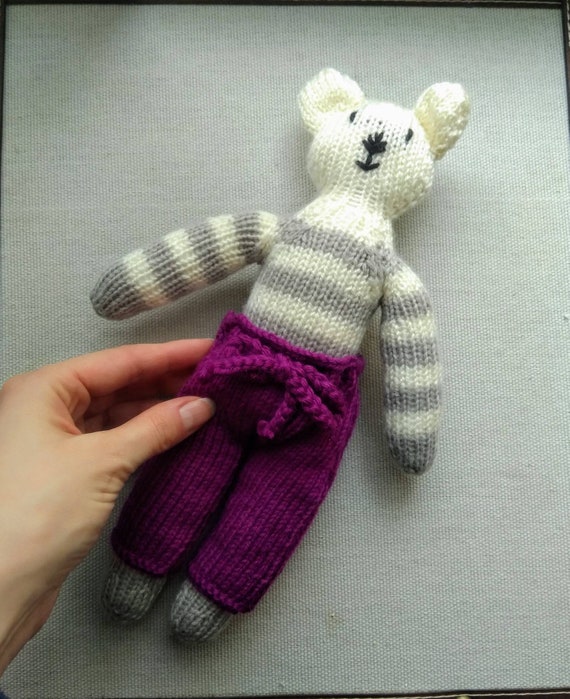 ours en peluche habillé