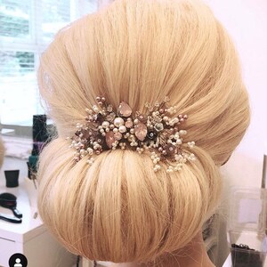 Zara pear hairpiece image 2