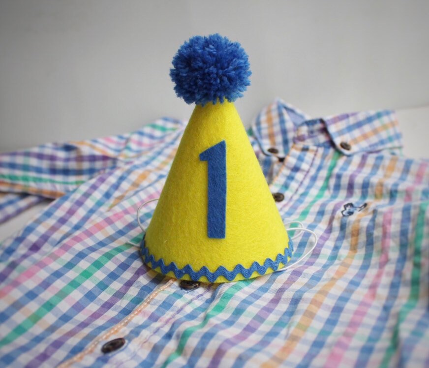 First Birthday Party Hat 1/2 Half Birthday Hat First Birthday Etsy Australia