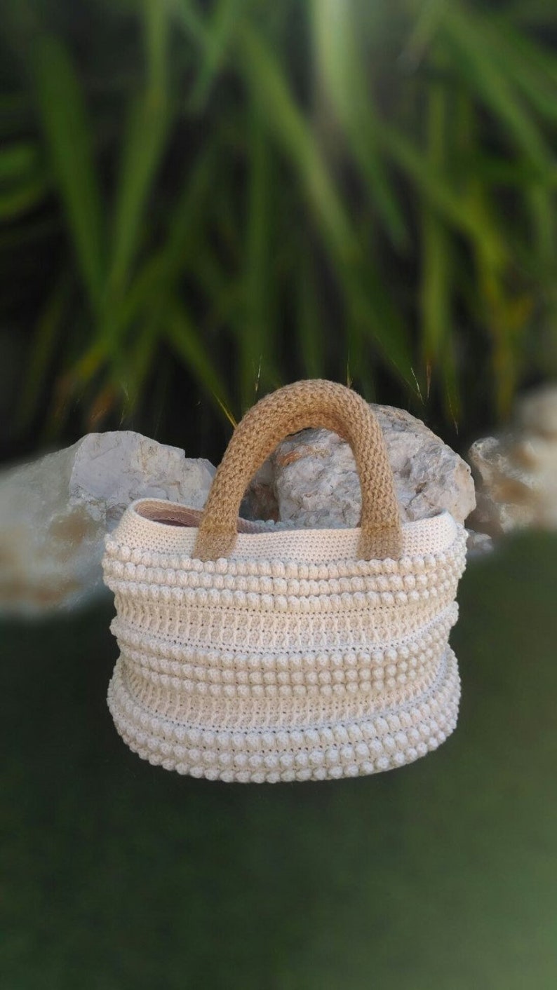 boho chic spirit,Summer Collection bohemian bag SALLY bag tot scru cotton handle jute string crochet bag,