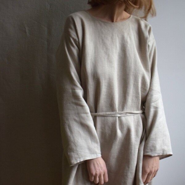 Lithuanian Linen Dress Etsy