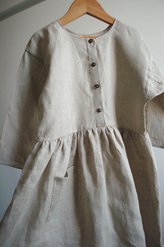 flax linen dress