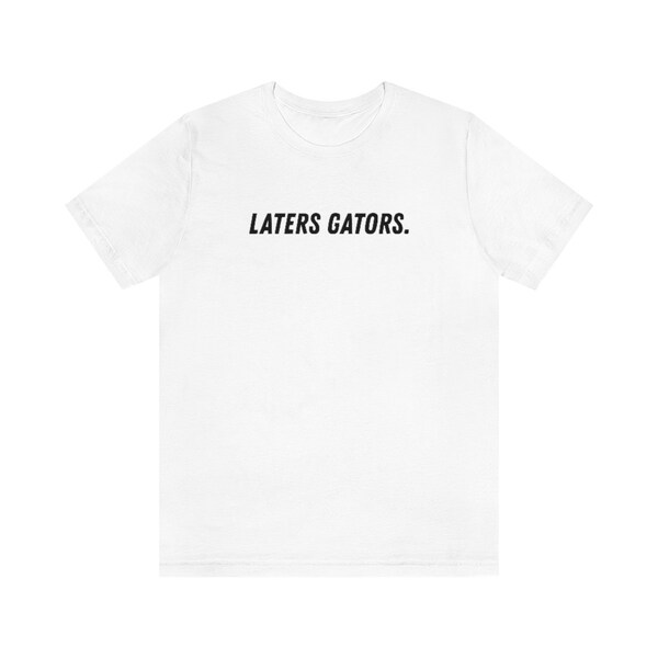 Laters Gators Tee | Moon Knight Superhero Parks Vacation Tee