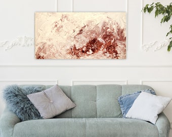 Abstract painting for contemporary decoration