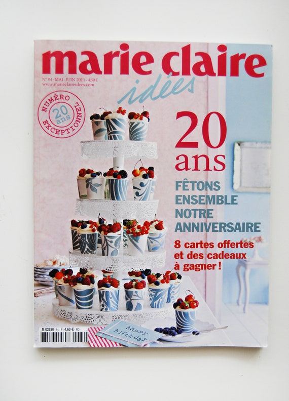 Marie Claire Ideas French Creative Leisure Magazine Etsy