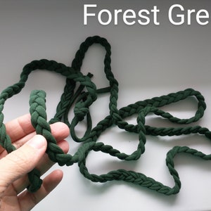 Cinturón de algodón tejido, cinturón de algodón trenzado, cuerda tejida a medida, cinturón bohemio, cinturón con borlas para atar, cinturón de algodón versátil, jersey ecológico