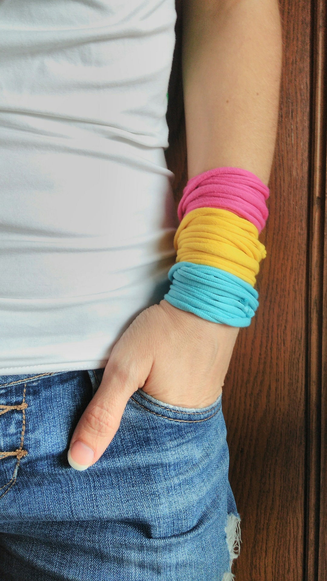 Pansexual Bracelet Pride Flag LGBT Asexual Bisexual Etsy