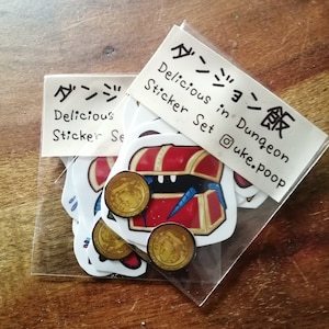 Dungeon Meshi Sticker Set