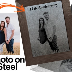 11th Anniversary Steel Anniversary Gifts