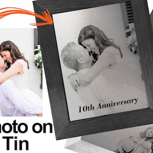 10 Year Anniversary Tin Anniversary Gift