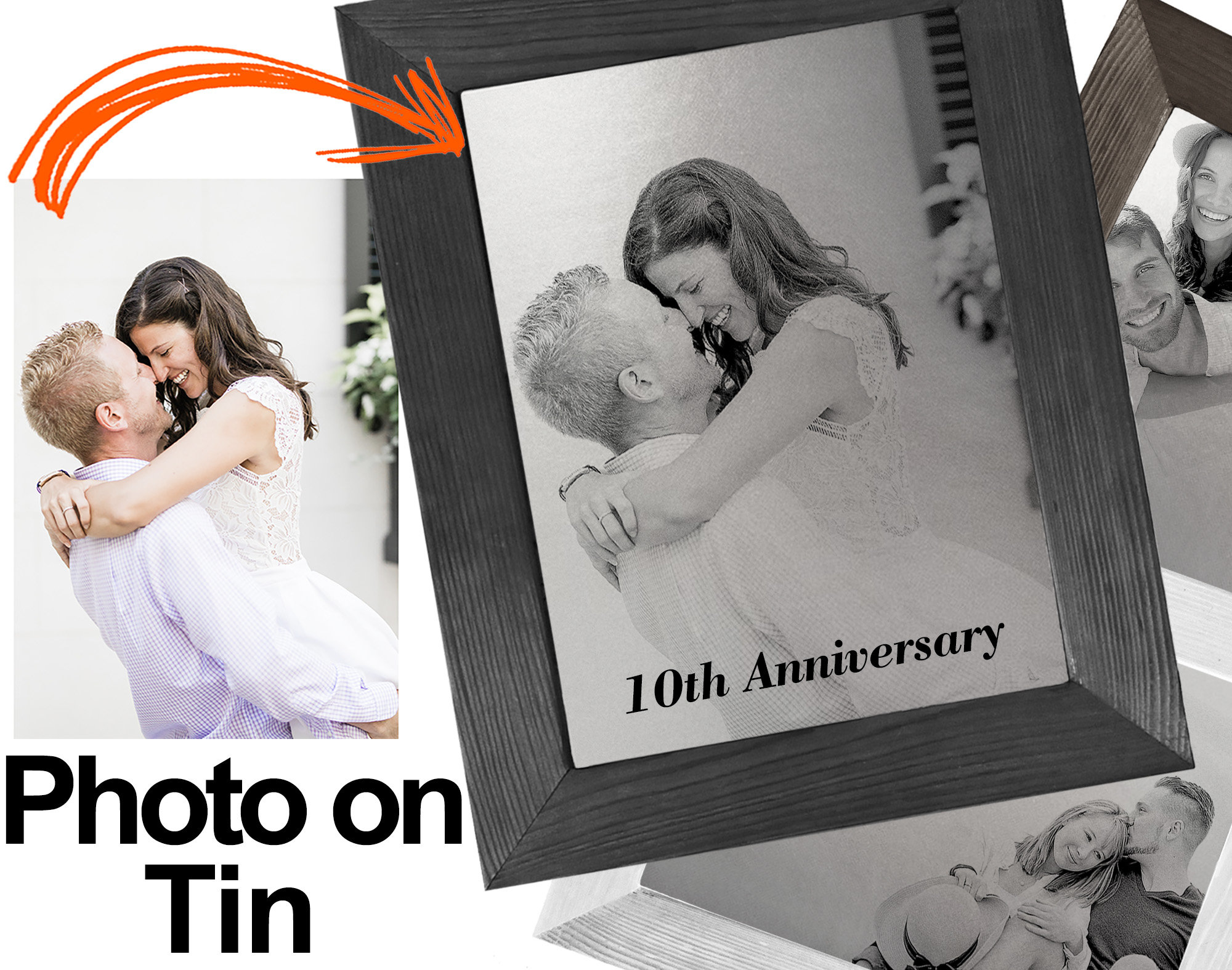 10 Year Anniversary Tin Anniversary Gift - Etsy
