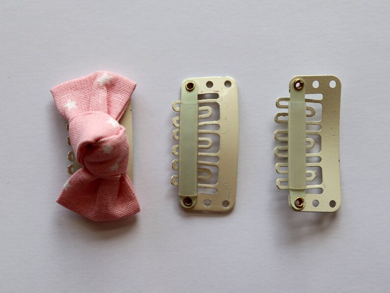 Lot Of 3 Baby Bars Knots To Choose Clip Or Anti Slide Etsy