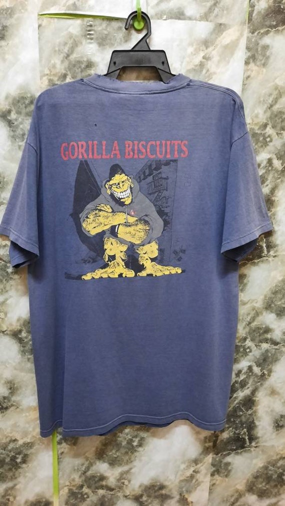 Vintage 90s Gorilla Biscuits New York Hardcore Pun